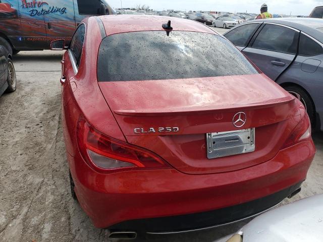 WDDSJ4EBXGN356692 - 2016 MERCEDES-BENZ CLA 250 RED photo 6