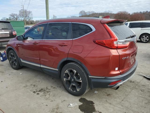 2HKRW1H99HH504642 - 2017 HONDA CR-V TOURING RED photo 2