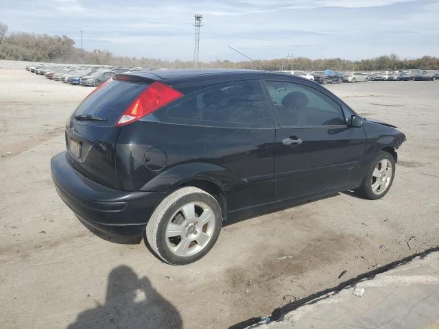 1FAHP31N27W228153 - 2007 FORD FOCUS ZX3 BLACK photo 3