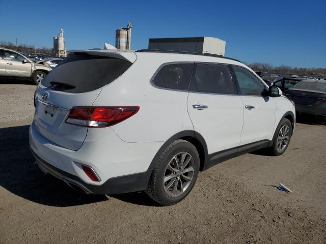 KM8SM4HF3HU175842 - 2017 HYUNDAI SANTA FE SE WHITE photo 3