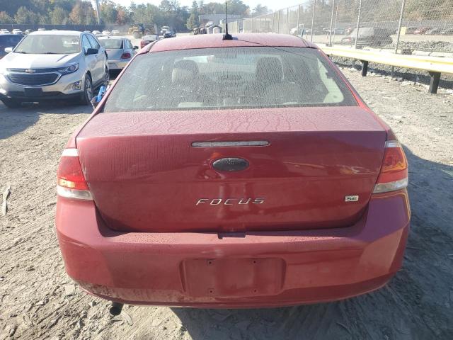 1FAHP3FN8BW162256 - 2011 FORD FOCUS SE RED photo 6