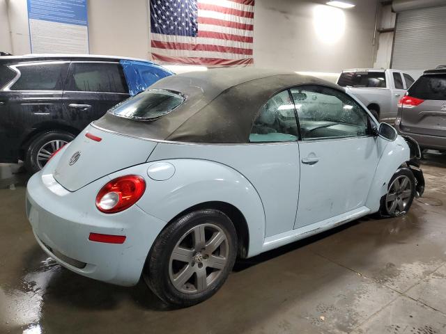 3VWRF31Y06M302578 - 2006 VOLKSWAGEN NEW BEETLE CONVERTIBLE OPTION PACKAGE 1 TURQUOISE photo 3