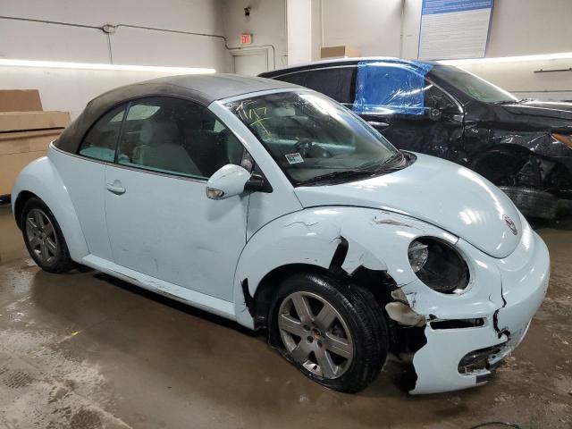 3VWRF31Y06M302578 - 2006 VOLKSWAGEN NEW BEETLE CONVERTIBLE OPTION PACKAGE 1 TURQUOISE photo 4