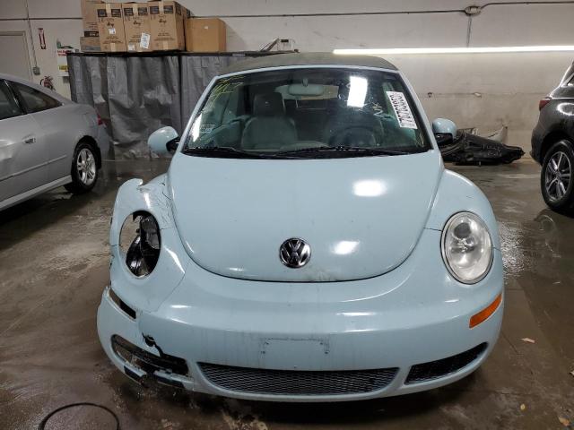 3VWRF31Y06M302578 - 2006 VOLKSWAGEN NEW BEETLE CONVERTIBLE OPTION PACKAGE 1 TURQUOISE photo 5