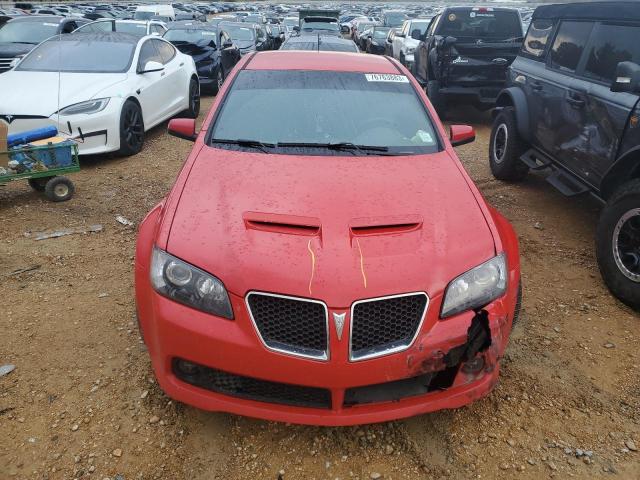 6G2EC57Y09L172215 - 2009 PONTIAC G8 GT RED photo 5