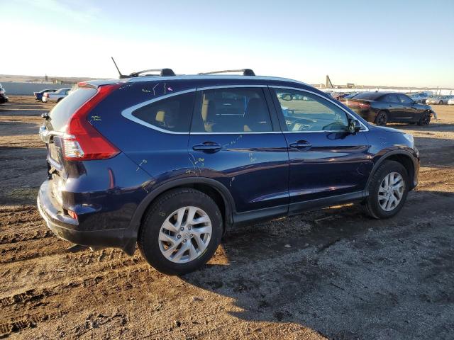 2HKRM4H71FH645613 - 2015 HONDA CR-V EXL BLUE photo 3