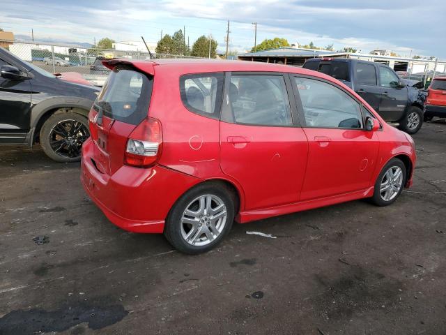 JHMGD38607S034983 - 2007 HONDA FIT S 红色 照片 3