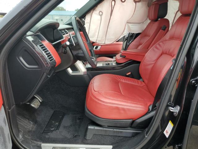 SALGV2SEXNA458420 - 2022 LAND ROVER RANGE ROVE AUTOBIOGRAPHY BLACK photo 7