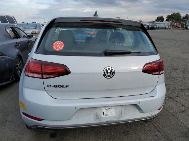 WVWPR7AU0KW905286 - 2019 VOLKSWAGEN E-GOLF SEL PREMIUM SILVER photo 6