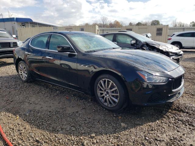 ZAM57XSA5E1128120 - 2014 MASERATI GHIBLI BLACK photo 4