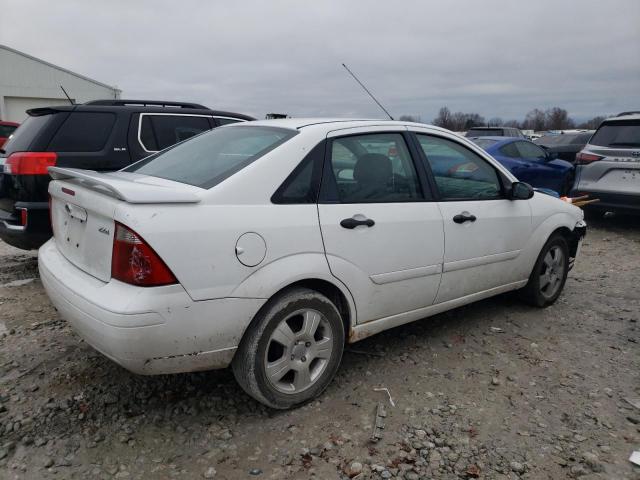 1FAHP34NX6W198605 - 2006 FORD FOCUS ZX4 WHITE photo 3