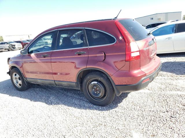 5J6RE38389L016123 - 2009 HONDA CR-V LX BURGUNDY photo 2