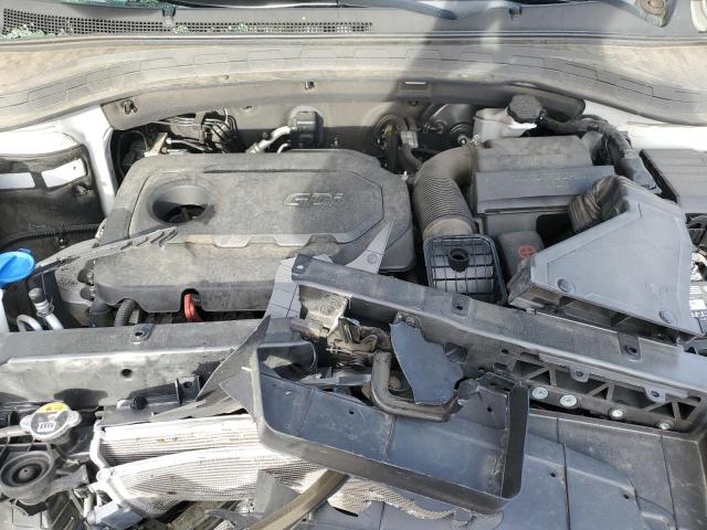 5NMS23ADXKH111812 - 2019 HYUNDAI SANTA FE SE SILVER photo 11