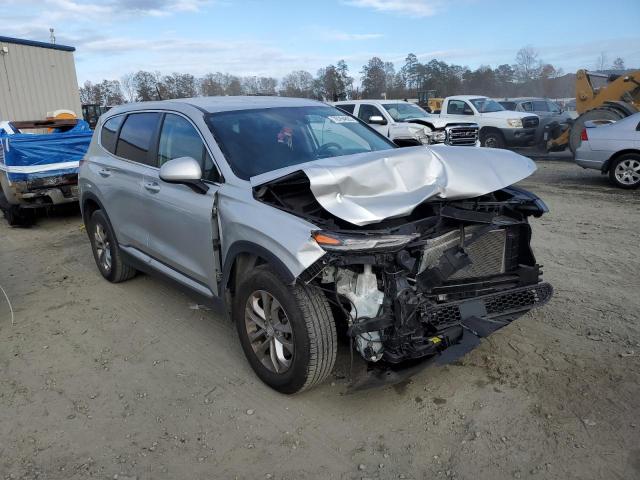 5NMS23ADXKH111812 - 2019 HYUNDAI SANTA FE SE SILVER photo 4