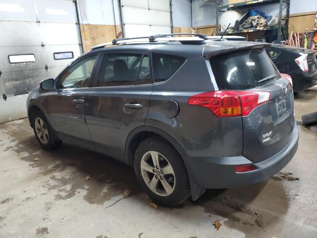 JTMRFREV7FD127456 - 2015 TOYOTA RAV4 XLE CHARCOAL photo 2