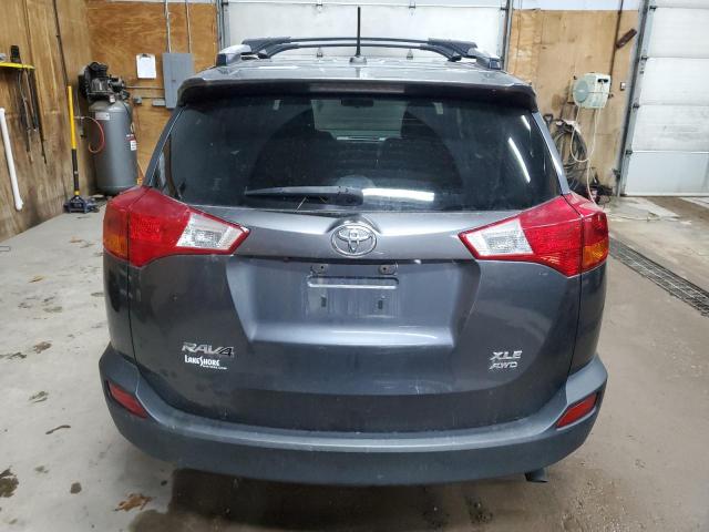 JTMRFREV7FD127456 - 2015 TOYOTA RAV4 XLE CHARCOAL photo 6