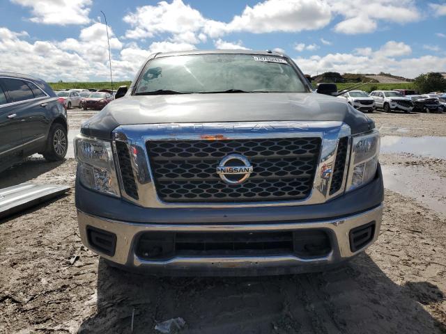 1N6AA1EJ1HN532037 - 2017 NISSAN TITAN S GRAY photo 5