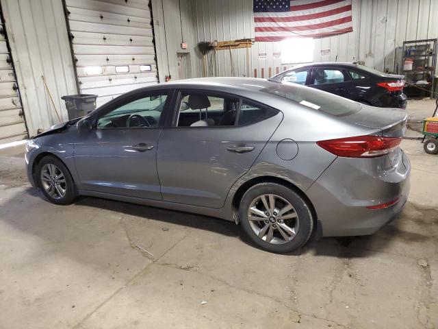 KMHD84LF5JU623282 - 2018 HYUNDAI ELANTRA SEL GRAY photo 2