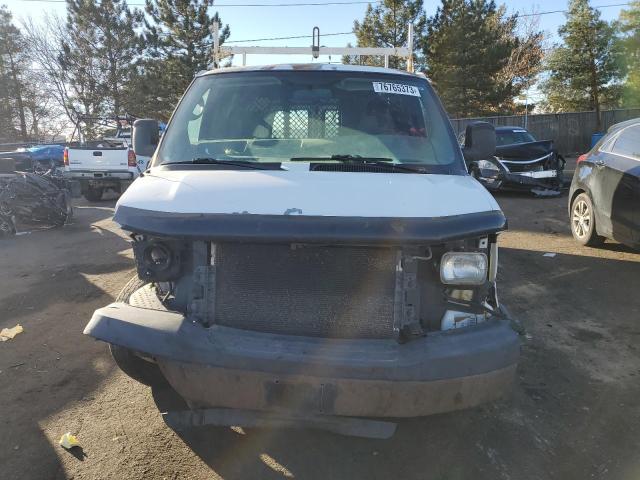 1GCFH154691173582 - 2009 CHEVROLET EXPRESS G1 WHITE photo 5