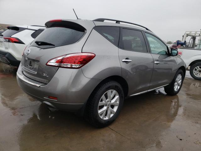 JN8AZ1MU5BW060602 - 2011 NISSAN MURANO S GRAY photo 3