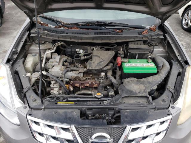 JN8AS5MT7DW035500 - 2013 NISSAN ROGUE S GRAY photo 12