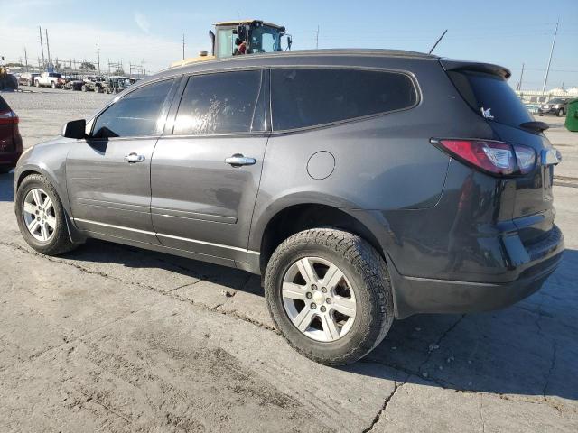 1GNKRFEDXEJ271301 - 2014 CHEVROLET TRAVERSE LS CHARCOAL photo 2