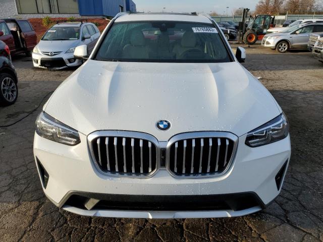 5UX53DP03R9T38722 - 2024 BMW X3 XDRIVE30I WHITE photo 5