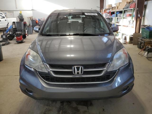 5J6RE4H78AL817101 - 2010 HONDA CR-V EXL GRAY photo 5