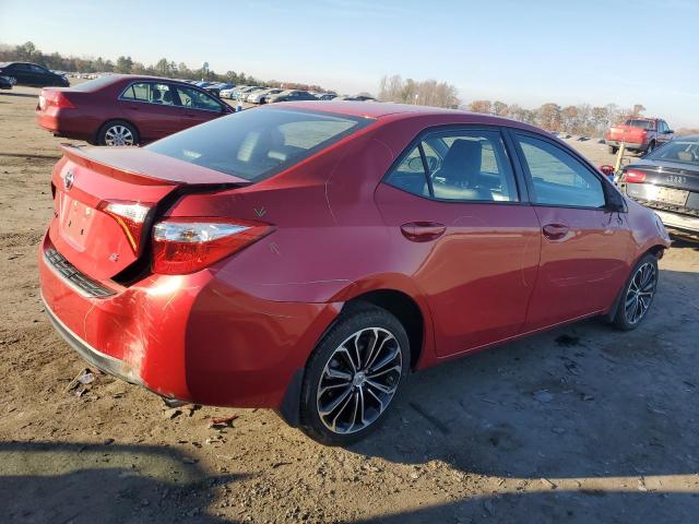 2T1BURHE0GC510110 - 2016 TOYOTA COROLLA L RED photo 3