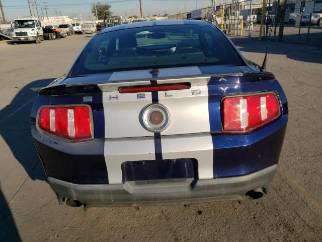 1ZVBP8JS6B5142035 - 2011 FORD MUSTANG SHELBY GT500 BLUE photo 6