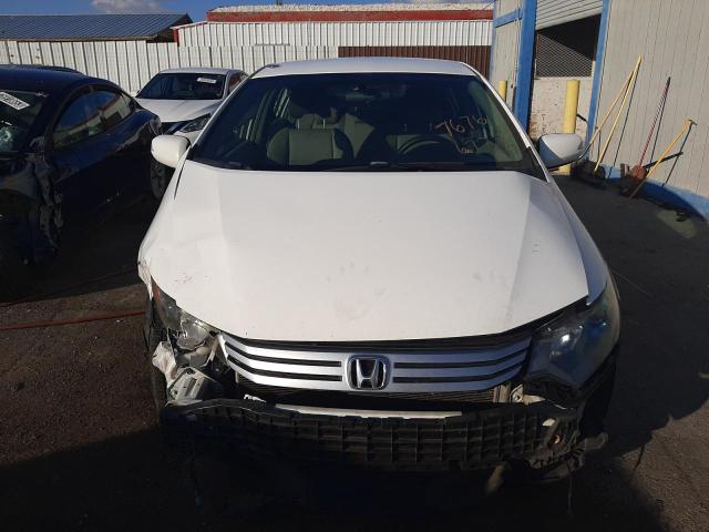 JHMZE2H70BS009079 - 2011 HONDA INSIGHT EX WHITE photo 5