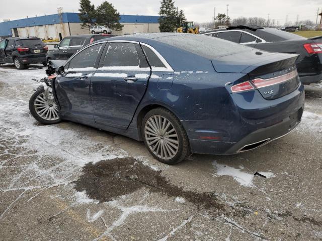 3LN6L5F92HR650363 - 2017 LINCOLN MKZ RESERVE ლურჯი ფოტო 2