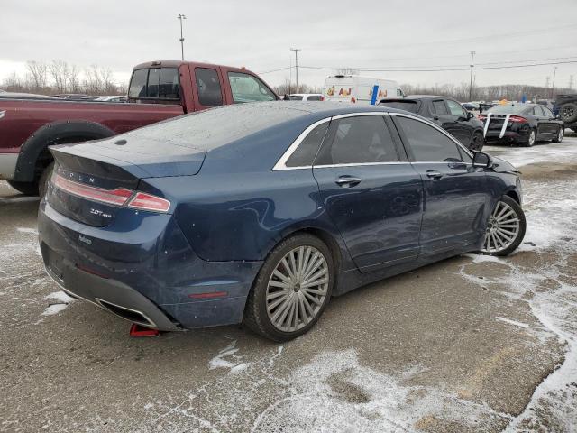3LN6L5F92HR650363 - 2017 LINCOLN MKZ RESERVE ლურჯი ფოტო 3