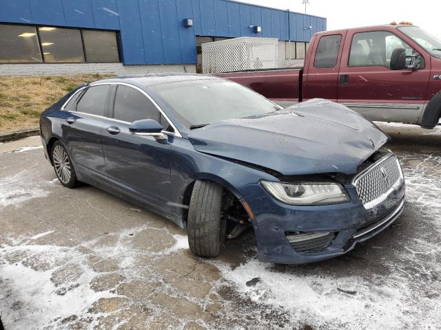 3LN6L5F92HR650363 - 2017 LINCOLN MKZ RESERVE ლურჯი ფოტო 4