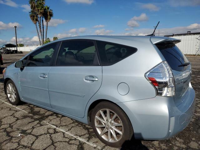 JTDZN3EU6D3246058 - 2013 TOYOTA PRIUS V SILVER photo 2