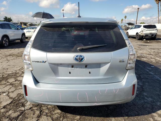 JTDZN3EU6D3246058 - 2013 TOYOTA PRIUS V SILVER photo 6