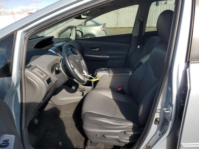 JTDZN3EU6D3246058 - 2013 TOYOTA PRIUS V SILVER photo 7