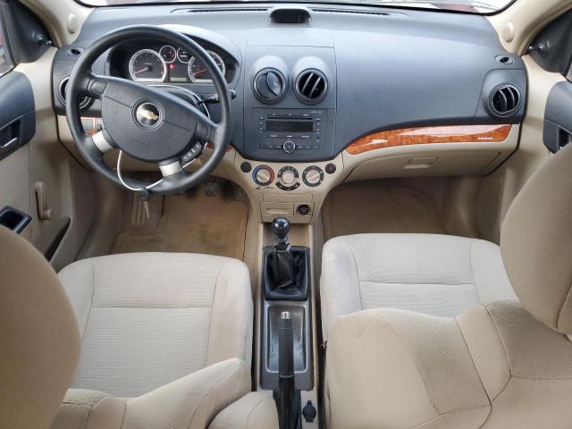 KL1TD566X8B151655 - 2008 CHEVROLET AVEO BASE Qırmızı foto 8