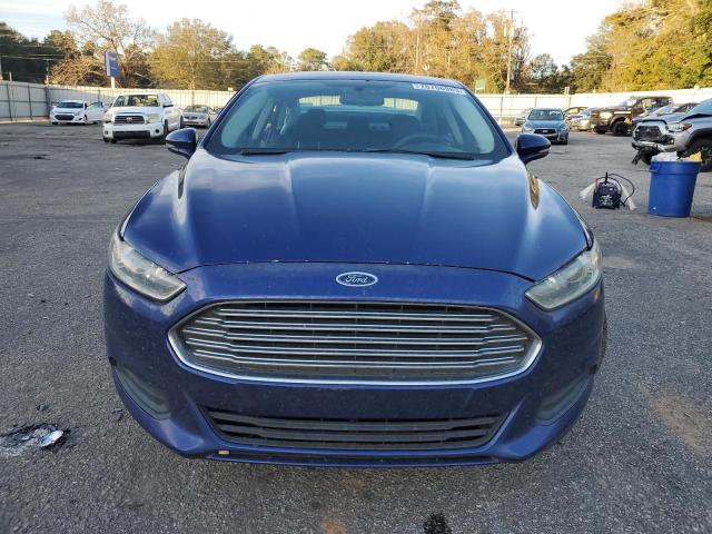 3FA6P0H77DR289123 - 2013 FORD FUSION SE BLUE photo 5