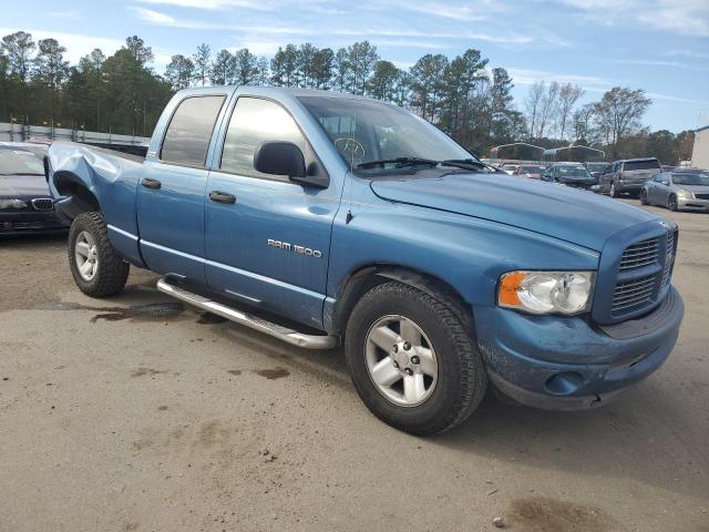 1D7HA18Z82J266300 - 2002 DODGE RAM 1500 BLUE photo 4