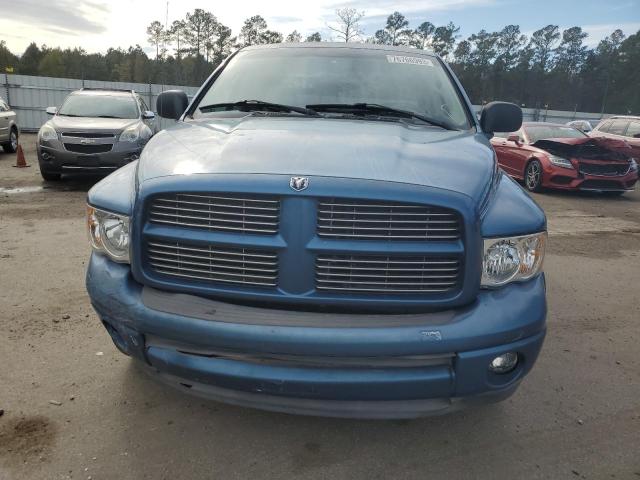 1D7HA18Z82J266300 - 2002 DODGE RAM 1500 BLUE photo 5