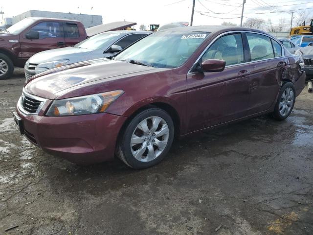 1HGCP26849A131135 - 2009 HONDA ACCORD EXL BURGUNDY photo 1