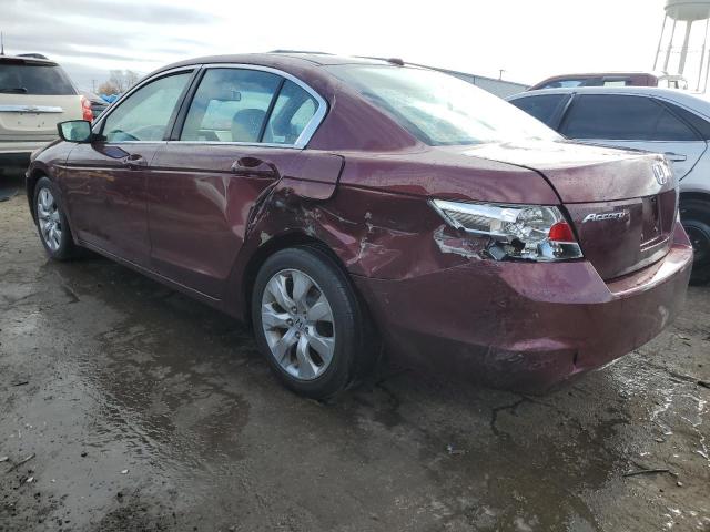 1HGCP26849A131135 - 2009 HONDA ACCORD EXL BURGUNDY photo 2