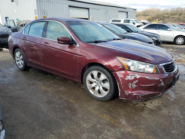 1HGCP26849A131135 - 2009 HONDA ACCORD EXL BURGUNDY photo 4