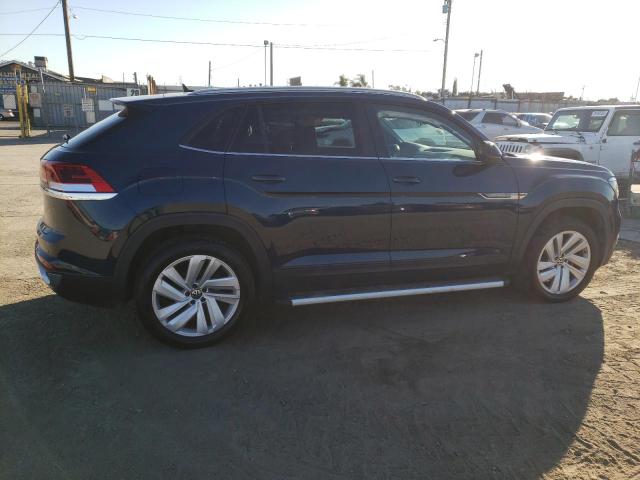 1V25E2CA9LC217250 - 2020 VOLKSWAGEN ATLAS CROS SE ლურჯი ფოტო 3