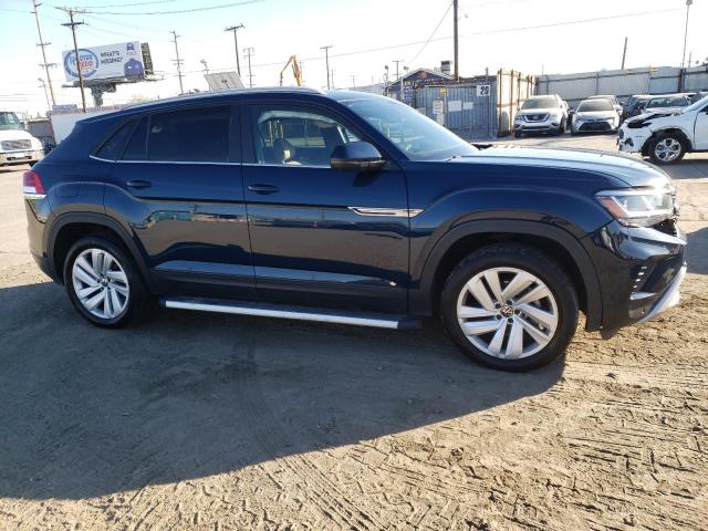 1V25E2CA9LC217250 - 2020 VOLKSWAGEN ATLAS CROS SE ლურჯი ფოტო 4