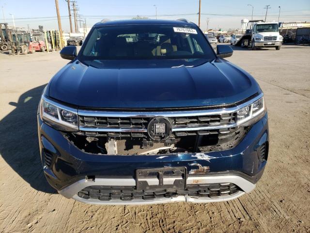 1V25E2CA9LC217250 - 2020 VOLKSWAGEN ATLAS CROS SE ლურჯი ფოტო 5