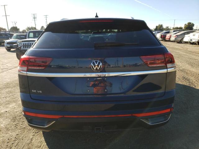 1V25E2CA9LC217250 - 2020 VOLKSWAGEN ATLAS CROS SE ლურჯი ფოტო 6