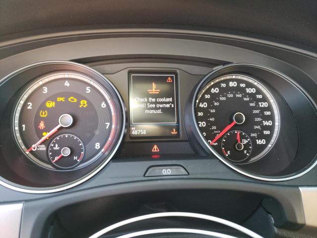 1V25E2CA9LC217250 - 2020 VOLKSWAGEN ATLAS CROS SE ლურჯი ფოტო 9