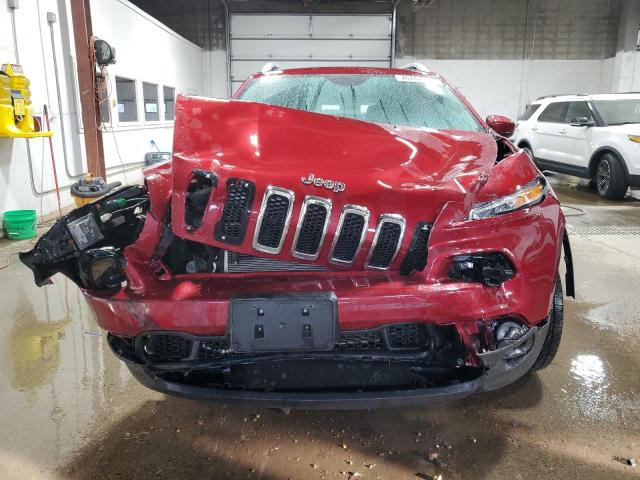 1C4PJMCS9HW567476 - 2017 JEEP CHEROKEE LATITUDE RED photo 5